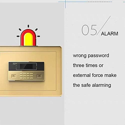 Secure Digital Заключване-парола за Авариен ключ за дома и офиса, Гардероб, Сейф за Бижута, Пари Ценности, Стенен Монтаж хлебна Стомана
