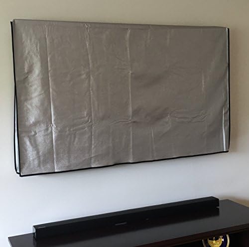 70-инчов телевизор с плосък екран Comp Bind Technology - Открит сребрист водоустойчив калъф, подходящ за LCD