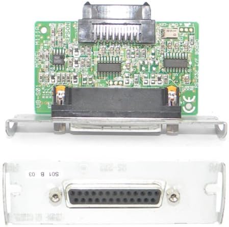 Сериен интерфейс на кухненски принтер EPSON TMU220B M188B 653 с автоматично рязане, тъмно сив