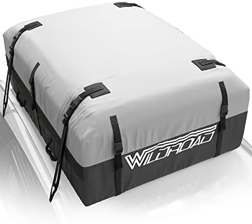 Чанта за носене на товар на покрива, ГОЛЯМ 21 Кубичен фут 600D от Ультрапроницаемой тъкан, Водоустойчива Чанта за покрива
