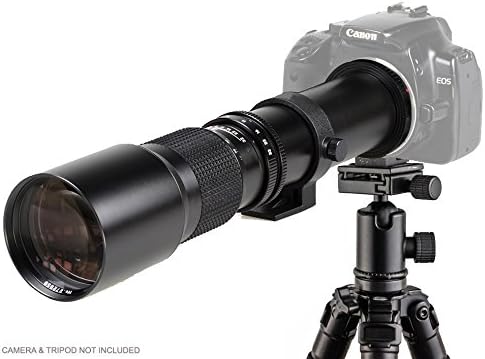 Обектив Canon EOS 5D с ръчно Фокусиране Висока мощност 1000 мм