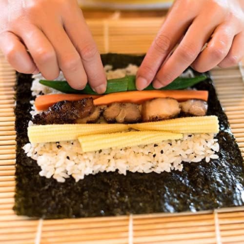 Инструменти за приготвяне на суши Набор от Инструменти, за начинаещи Включва Поставки за листове суши ориз, Нори,