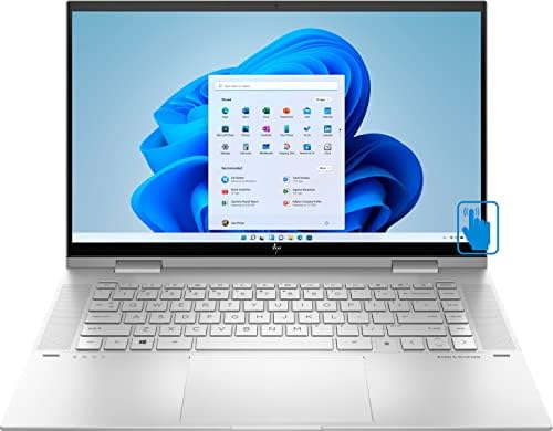 Лаптоп HP Envy x360 15t-es100 за дома и бизнеса 2 в 1 (4-ядрен процесор Intel i7-1195G7, 16 GB оперативна памет,