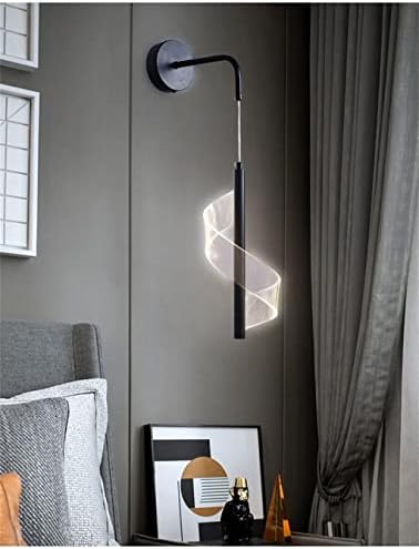 BHVXW Led монтиран на стената Лампа, Детска Стая, Спалня Нощна лампа нощна светлина Скандинавски през Цялата Всекидневна, Коридор, Стълба за Осветление на хотела (Цвят: