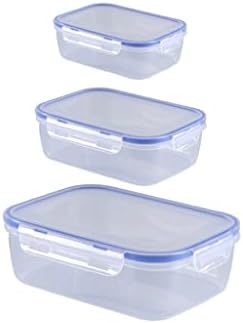 SLNFXC Прозрачен Контейнер за храна Запечатана Кутия за съхранение в Хладилник Кухненски Пластмасов Контейнер За съхранение