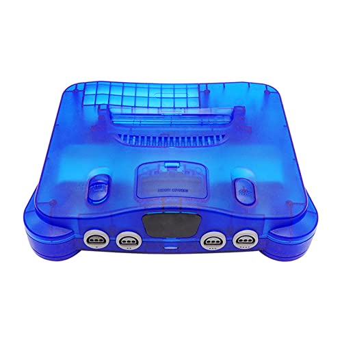 XBERSTAR За Подмяна на Пластмасов корпус Полупрозрачен Калъф за игрова конзола Nintendo N64 в Ретро стил Прозрачен калъф