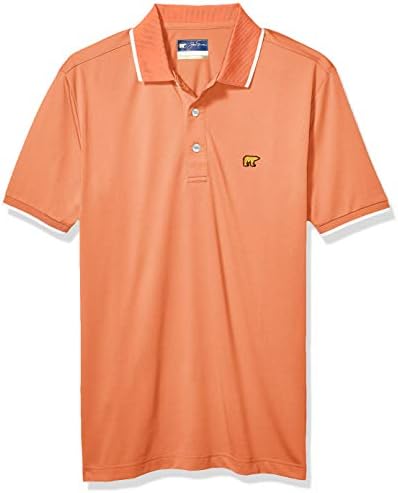Мъжка риза с къси ръкави за голф игрище Jack Nicklaus с къс ръкав, яка и ръкавели (Размери Small-3x Big & Tall)