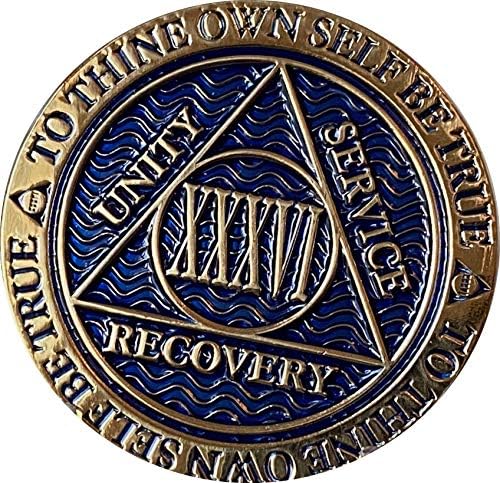 Медальон 36 г. съобщение, прашни-синьо, златно чип ПОДСИСТЕМИ
