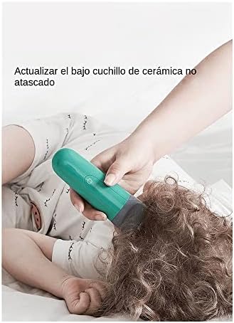 jkyyds Детска Машина за подстригване, която се презарежда Ултра-Тих Фейдер, Новородените деца се Бръснат косата си и да косят