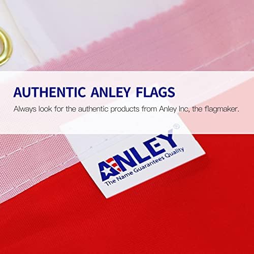 Флаг Нигерия ANLEY Fly Breeze размер 3x5 фута - Ярък цвят и защита от избледняване - Платно надмощие с двойна миг - Нигерийски националните флагове от полиестер с медни втулк?