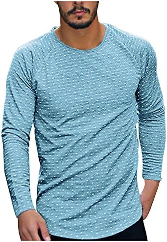 Xiloccer/ Дълги Блузи за Мъже, Охлаждаща Тениска за Мъже, Татко, Мъжки Hoody с кръгло деколте, Модерен Мъжки Ризи и Блузи,
