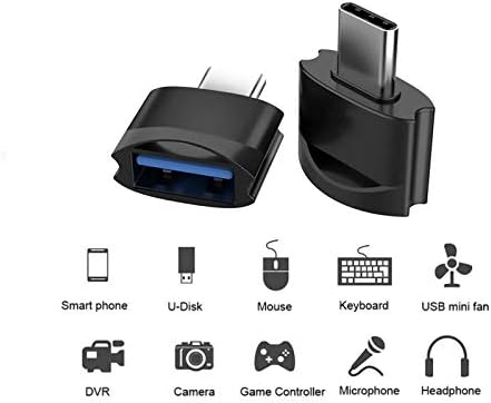 Адаптер Tek Styz C USB за свързване към USB конектора (2 опаковки), който е съвместим с вашия Nokia 6.1 за OTG със