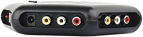 RCA-Сплитер с 4-Бандов аудио-Видео, 4-Портов входа 1 Аудио Изход-Видео RCA AV Ключ 4-Лентов Селекторный Сплитер за игрални конзоли, DVD, STB (4 в 1 изход - A)