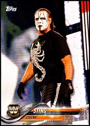 2018 Начело на WWE Then Forever Now #199 Търговска картичка Sting Борба