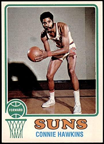 1973 Topps # 43 Кони Хоукинс на Финикс Сънс (Баскетболно карта) БИВШАТА/MOUNT Санс Айова