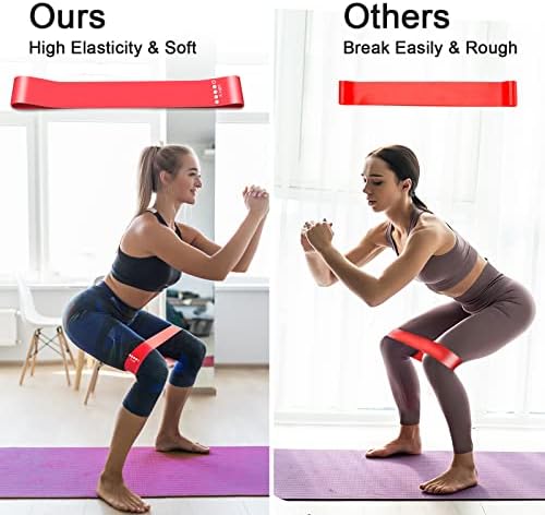 Эспандер за жени и Мъже, Спортни Бандажи, Ластични Ленти за упражнения с 5 Различни нива на съпротива