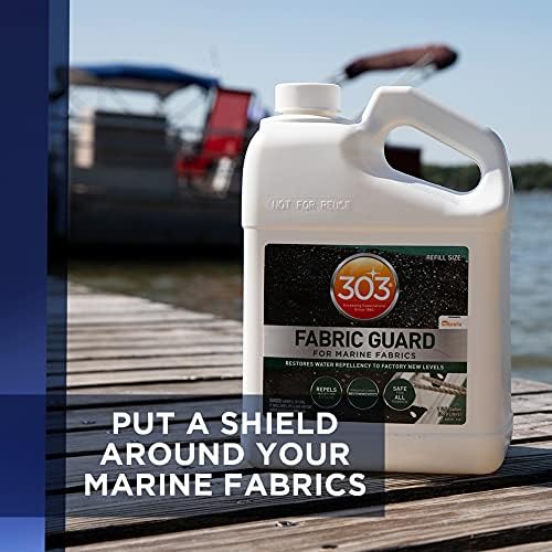 303 Marine Fabric Guard - Възстановява водоотблъскваща способност и пятноотталкивающую способност до нов, фабрично ниво, лесен