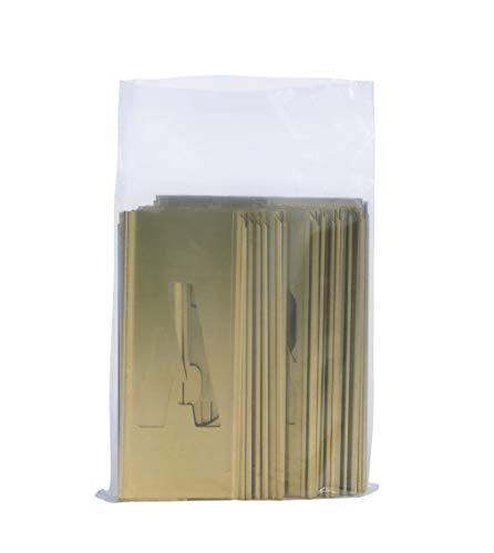 Плоски найлонови торбички Aviditi PB386, 3 1/2 x 5, 2 Мил (опаковка от по 1000 бройки)
