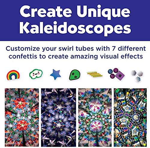 Комплект за творчество за деца Magic Завъртете Kaleidoscope Kit - Направи го Свой Собствен Калейдоскоп за деца, STEM