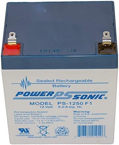 Батерия Powersonic 12V 5AH SLA за PS-1242 PS-1250