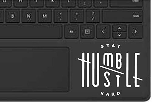 Stay Humble Hustle Твърда Стикер на прозореца на колата, за лаптоп (3.3 инча, черен)