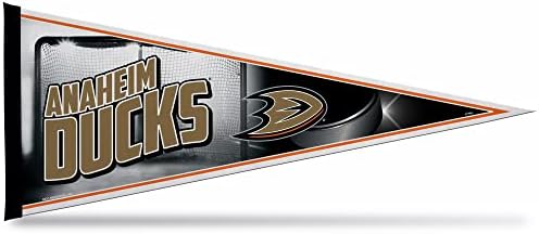 Дизайн хокей на шайби на Анахайм Дъкс от филц 12х30 см