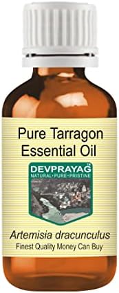 Чисто етерично масло от естрагон Devprayag (Artemisia Dracunculus) Дестилиран с пара 15 мл (0,50 грама)