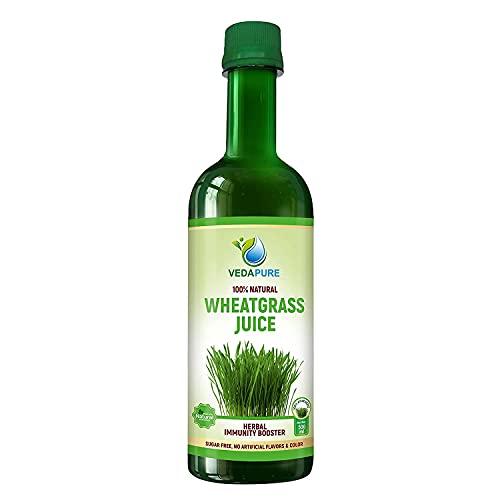Универсален Натурален Сок от пшенична трева За имунитета на кожата, Аюрведа Сок За детоксикация, С високо съдържание