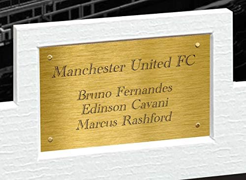 Чанти и Заключващи се шкафчета 12x8 A4 С Подпис на Маркъс Рэшфорда Эдинсона Кавани Бруно Фернандес Манчестър Юнайтед