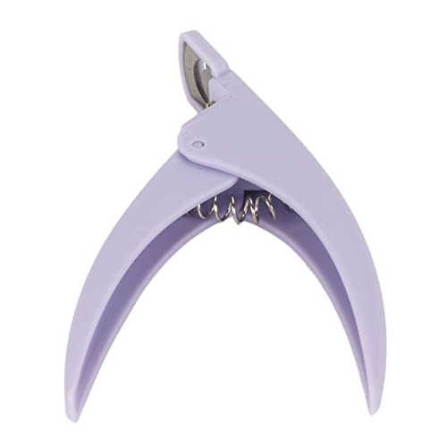 Машина за подстригване на връхчетата на ноктите, с ергономичен дизайн тример за режийни нокти Sharp за дома за начинаещи (лилаво)