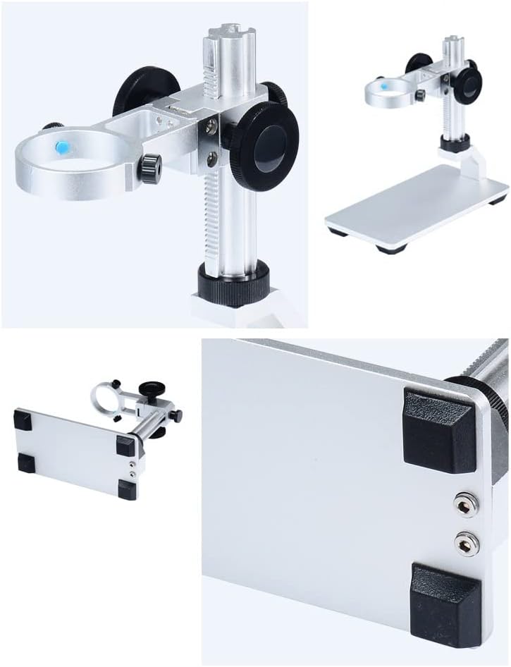 LLAMN G600 Поставка от Алуминиева Сплав Скоба Притежателя Повдигаща Опора за Цифровия микроскоп USB Микроскоп (Цвят: