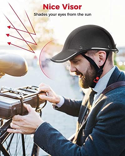 Колоездене, Бейзболни Шапки, Велосипеден шлем за Възрастни - Предпазна каска от ABS-кожа за Колоезденето с Регулируема Каишка