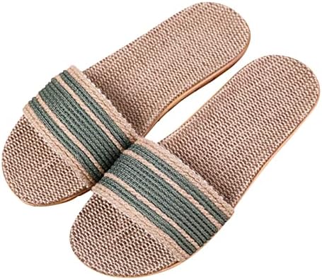 Домашни чехли за гости с Принтом/Обикновена Основни Обувки на Поролоновой плоска подметка в римски стил в стил Ретро, Дишащи