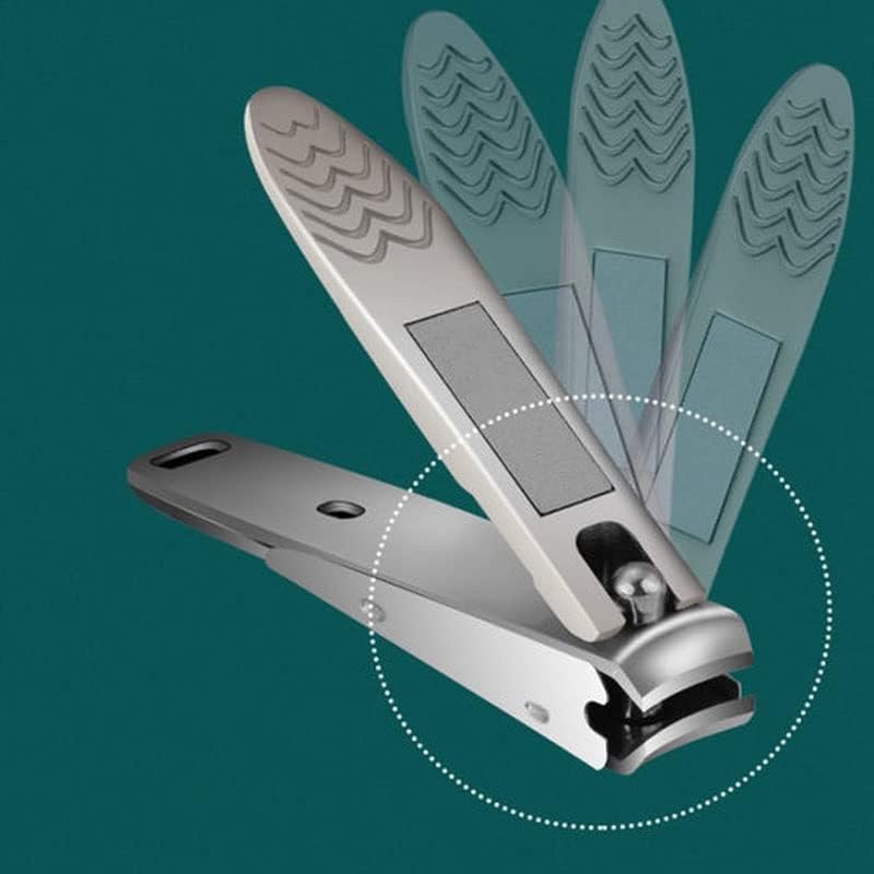 WSSBK Преносим Педикюрный набор от Стоманени Белезници За Нокти Инструмент За Пътуване Калъф За Грижи Подарък Кутия Комплект Ножици за нокти