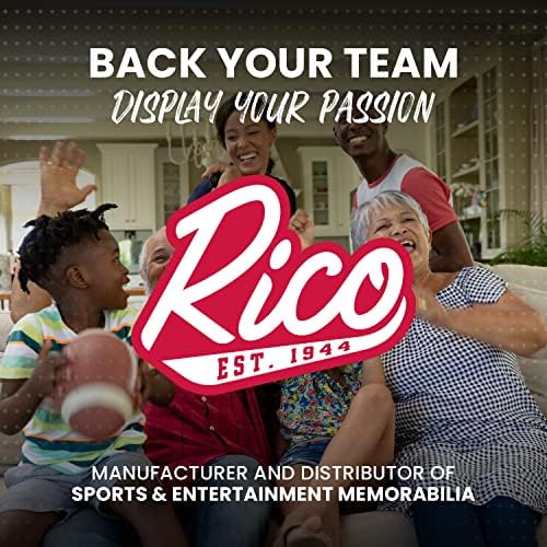 Футболен вимпел NFL Рико Industries Ню Йорк Джайентс от мек филц - Лесно да се мотае - Декор за дома (зала за игри, Мъжки