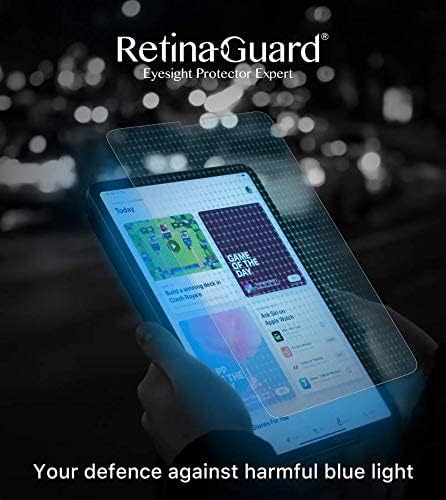 Защитно фолио от закалено стъкло RetinaGuard Против Blue Light за iPad 10 2022, SGS тестван и Intertek, блокира прекалено болезнени синя светлина, намалява умората на очите (10,9 инча)