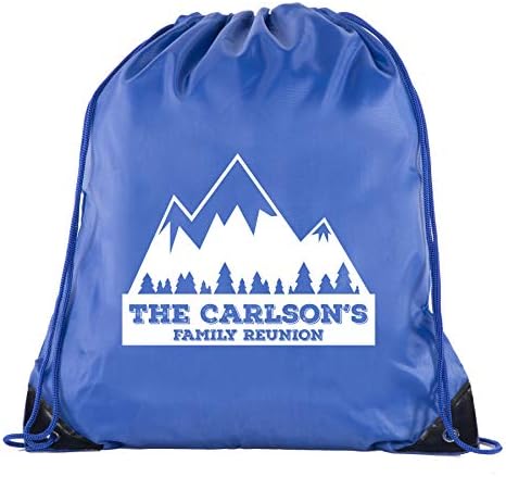 Планината с потребителски име - чанти за парти в чест на събиране на семейството