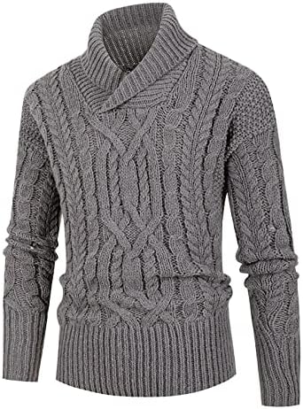 Вязаный Пуловер Dudubaby за мъже, Европейски и Американски Вязаный Пуловер С качулка, Тънък Пуловер Копчета