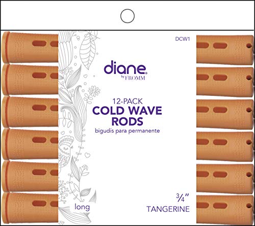 Пръти Diane Cold Wave, мандариновые, 3/4, 12 бр /пакет