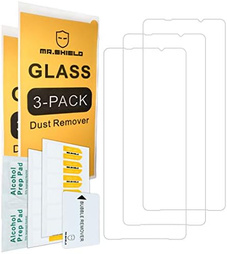 Mr.Щит [3 опаковки], Предназначени за Xiaomi Black Shark 3 [Закалено стъкло] [Японското стъкло твърдост 9H] Защитно фолио