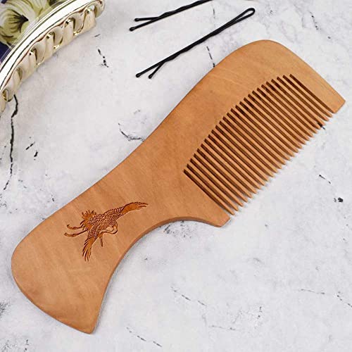 Дървена четка за коса Летящ кран (HA00041951)