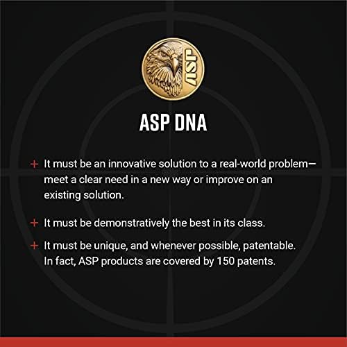 ASP, Inc. Тактически балистични калъф за белезници с верига или тръба на шарнирна връзка, Калъф за колан за безопасност,