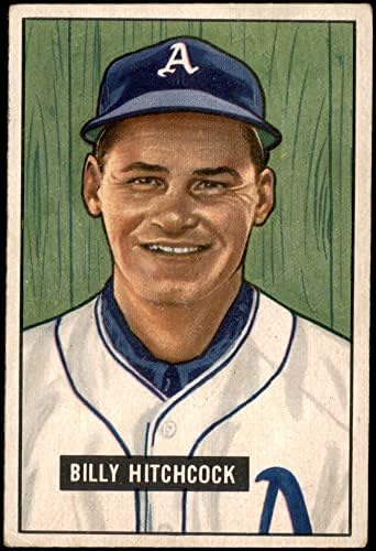 1951 Боуман # 191 Били Хичкок Филаделфия Атлетикс (Бейзболна картичка) VG/БИВШ Атлетикс
