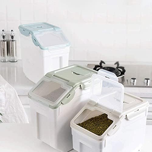 контейнер за съхранение на храна Контейнер За съхранение Кофа за Ориз Домакински Ориз, дължината му е Запечатана Кутия за съхранение