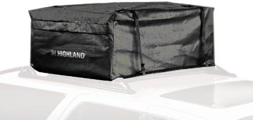 Highland 1038900 Черен 15 куб. фута. Непромокаемая Автомобили Горната част на Чантата с Чанта За Съхранение