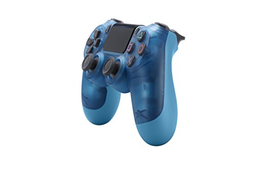 Безжичен контролер на Sony Dualshock 4 за PlayStation 4 - Blue Crystal - PlayStation 4 (Обновена)