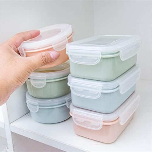 SLNFXC Кутия за съхранение на Хладилника PP Кутия за съхранение на продукти, Кухненско оборудване запечатване Кутия Контейнер за сортиране на Кутии за зърно за Обяд (Ц?
