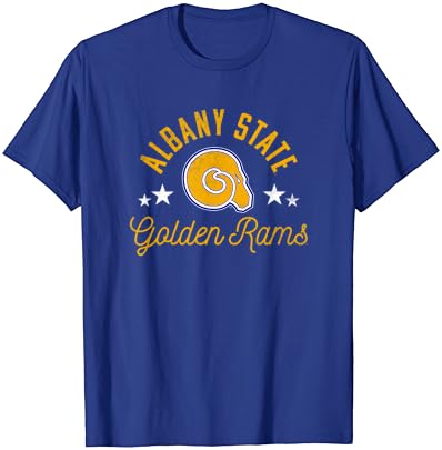 Тениска с логото на Университета в Олбъни Golden Овни