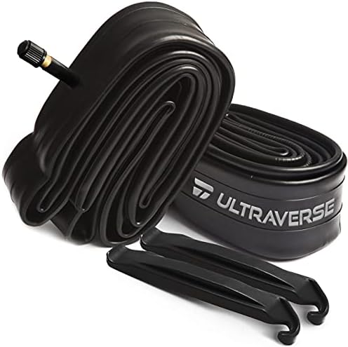 Вътрешна тръба на велосипеда Ultraverse за 27,5 X 1.75/1.95/2.10/2.125 -инчов Велосипедна гума с капак Schrader – Каучук