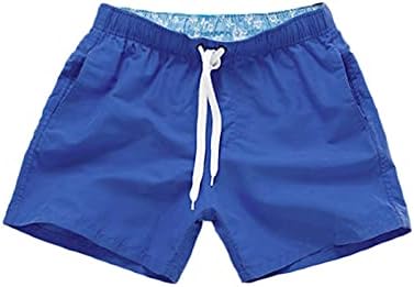 Bmisegm Летни Спортни Къси Панталони За Мъже Свободни Спортни Панталони Три Къси Панталони Четвърт Бързи Плажни Панталони За Плуване За Мъже Участък Дъска